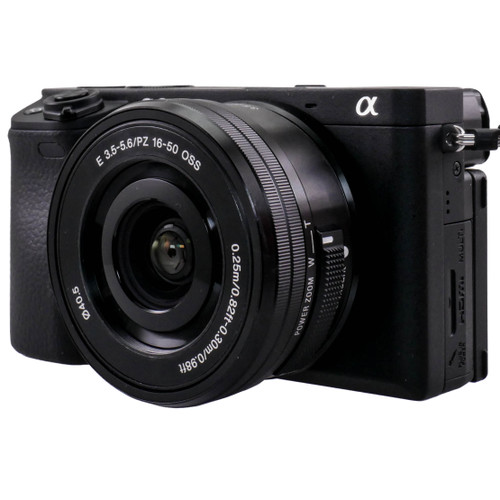 Used Sony Alpha a6400 Mirrorless Digital Camera with 16-50mm Lens (EX+) (625702719)