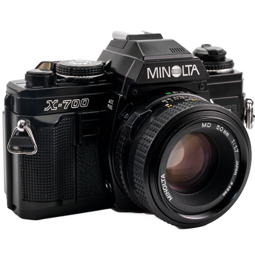 Used Minolta X-700 35mm Film Camera with 50mm f/1.7 Lens (EX) (625702648)