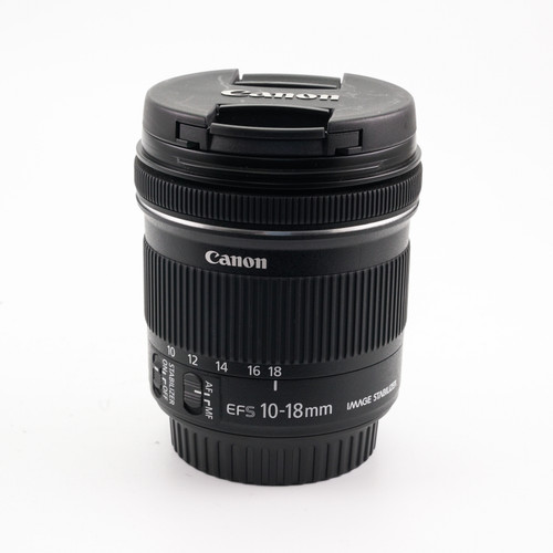 Used Canon EF-S 10-18mm f/4.5-5.6 IS STM Lens (EX+)