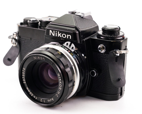 Used Nikon FE 35mm Camera with 50mm f/2 Lens