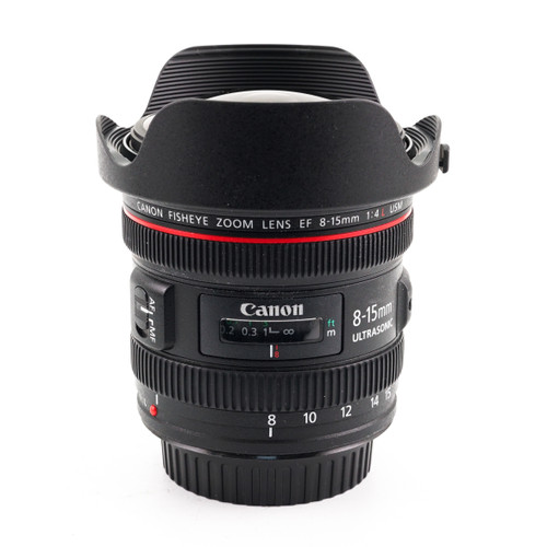 RENTAL ONLY - Canon EF 8-15mm f/4L USM Fisheye Lens