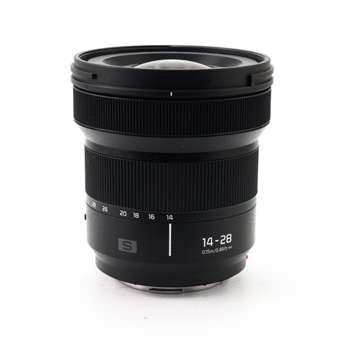 Used Panasonic Lumix S 14-28mm f/4-5.6 MACRO Lens (EX+)