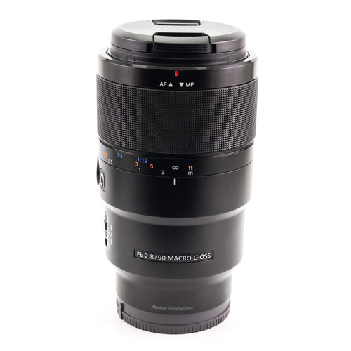 Used Sony FE 90mm f/2.8 Macro G OSS Lens (EX+)