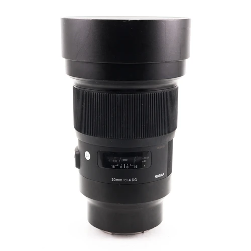 Used Sigma 20mm f/1.4 DG HSM Art Lens for Sony E (EX)