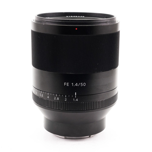 Used Sony Planar T* FE 50mm f/1.4 ZA Lens (EX-)