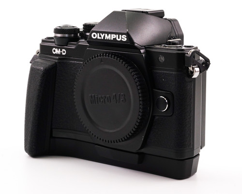 Used Olympus OM-D E-M10 Mark II Mirrorless Camera Body with Camera Grip (EX+)