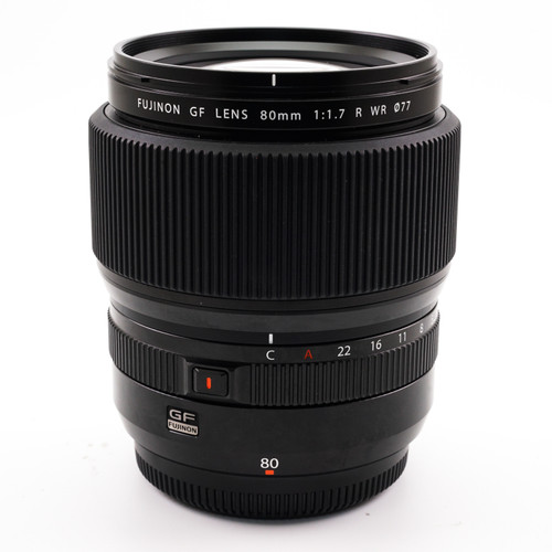 Used FUJIFILM GF 80mm f/1.7 R WR Lens (EX+)