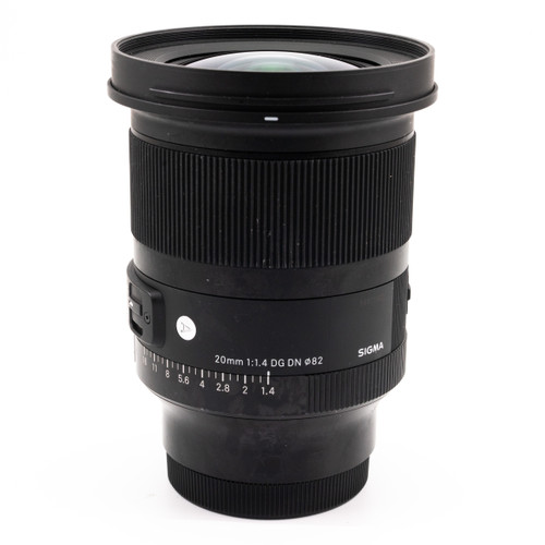 Used Sigma 20mm f/1.4 DG HSM Art Lens for Sony E (EX+)