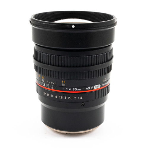 Used Rokinon 85mm f/1.4 AS IF UMC Lens for FUJIFILM X (EX+)