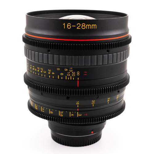 Used Tokina 16-28mm T3 Cinema Lens for Canon EF (EX+)