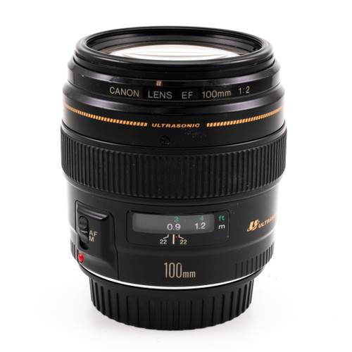 Used Canon EF 100mm f/2 USM Lens (EX)