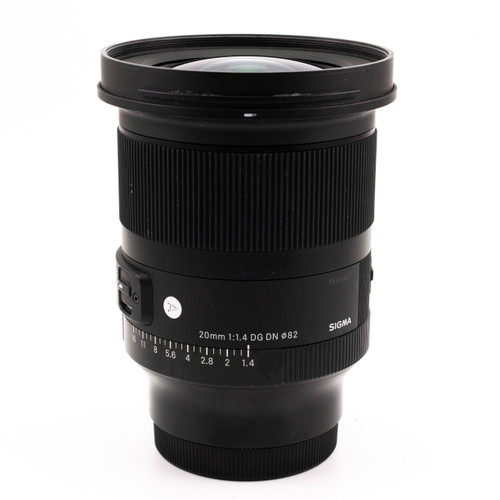 Used Sigma 20mm f/1.4 DG HSM Art Lens for Sony E (EX+)