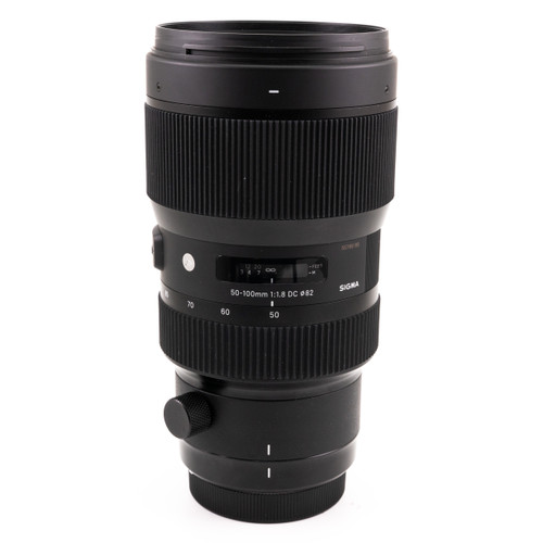 Used Sigma 50-100mm f/1.8 DC HSM Art Lens for Canon EF (EX+)