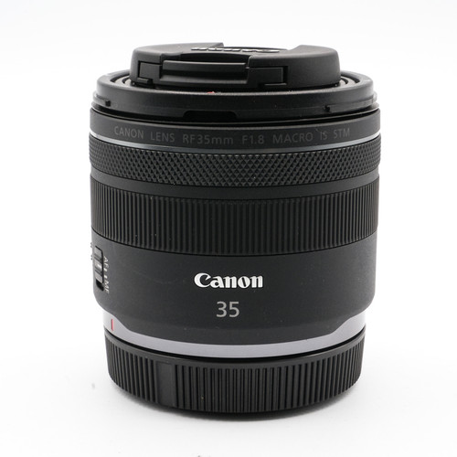 Used Canon RF 35mm f/1.8 IS Macro STM Lens (EX)