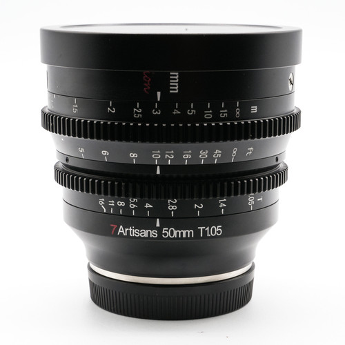 Used 7Artisans 50mm T1.05 Lens for Sony E (EX)