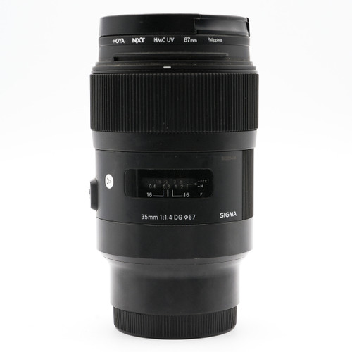 Used Sigma 35mm f/1.4 DG HSM Art Lens for Sony E (EX)