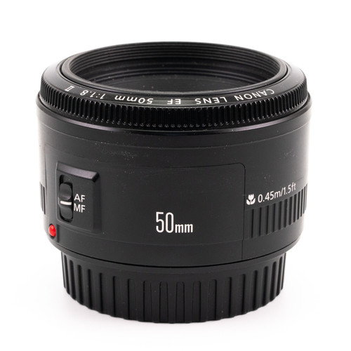 Used Canon EF 50mm f/1.8 II Lens (EX+)