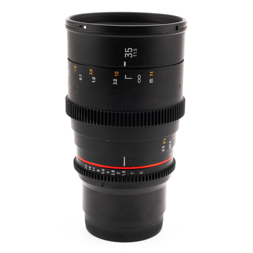 Used Rokinon 35mm T1.5 DSX Lens for Sony E (EX+)