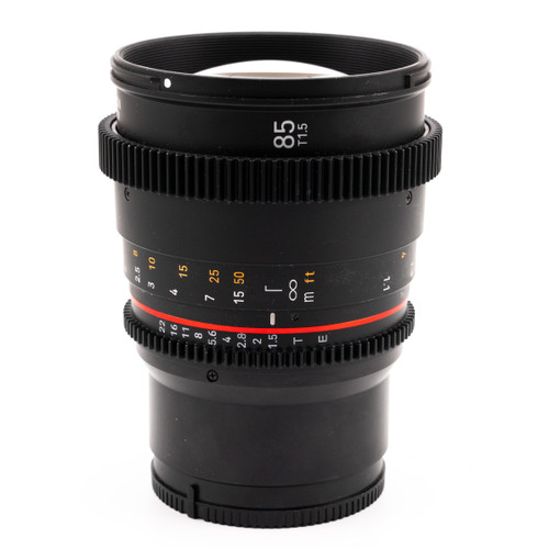 Used Rokinon 85mm T1.5 DSX Lens for Sony E (EX+)