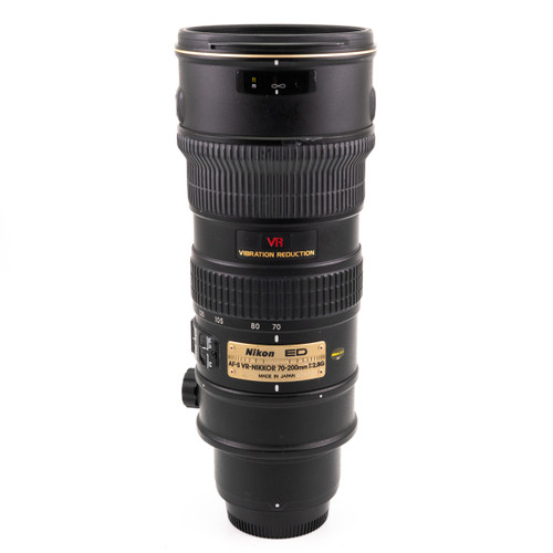 Used Nikon AF-S VR Zoom-NIKKOR 70-200mm f/2.8G IF-ED (EX+)