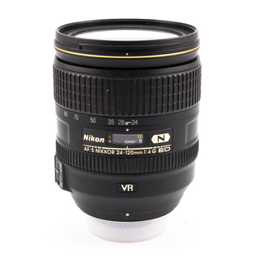Used Nikon AF-S NIKKOR 24-120mm f/4G ED VR Lens (EX+)