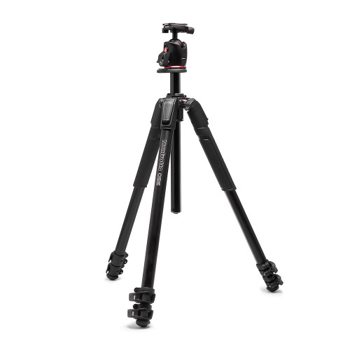 Manfrotto MK055XPRO 3-Section AS alu Tripod with Ball Head