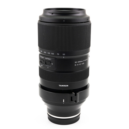 Used Tamron 50-400mm f/4.5-6.3 Di III VC VXD Lens for Sony E (EX+)