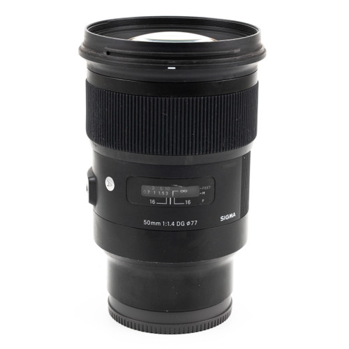 Used Sigma 50mm f/1.4 DG HSM Art Lens for Sony E (EX)