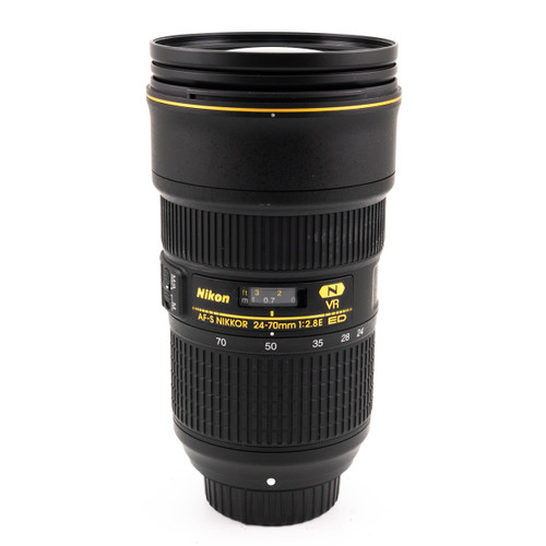 Used Nikon AF-S NIKKOR 24-70mm f/2.8G ED Lens (EX+)