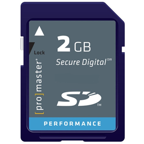 ProMaster 2GB Performance UHS-I SD Card