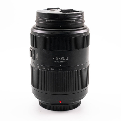 Used Lumix G Vario 45-200mm f/4-5.6 Mega O.I.S. Lens (EX+)