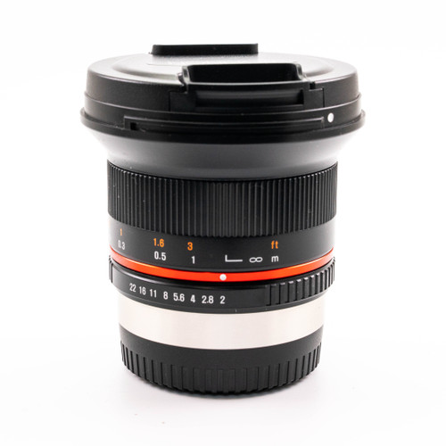 Used Rokinon 12mm f/2.0 NCS CS Lens for Fujifilm X Mount (EX+)