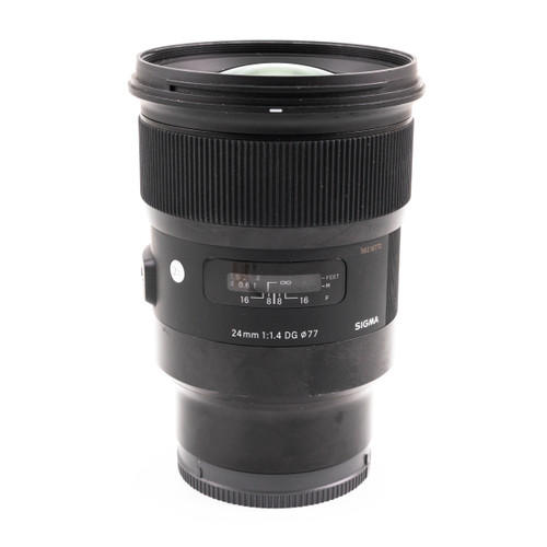 Used Sigma 24mm f/1.4 DG HSM Art Lens for Sony E (EX)