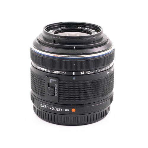 Used Olympus M.Zuiko Digital 14-42mm f/3.5-5.6 II R Lens (EX+)