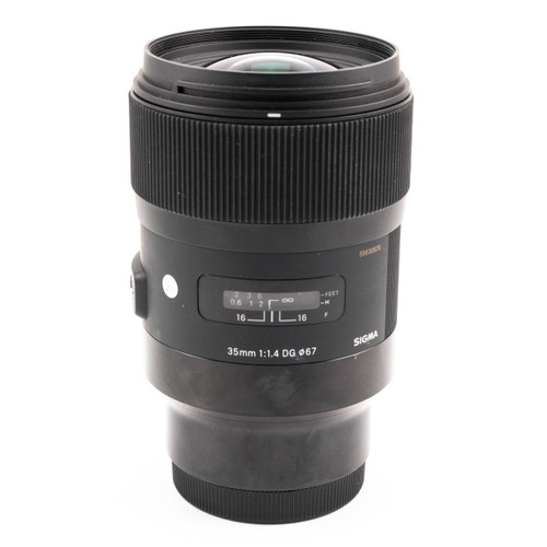Used Sigma 35mm f/1.4 DG HSM Art Lens for Canon EF (EX+)