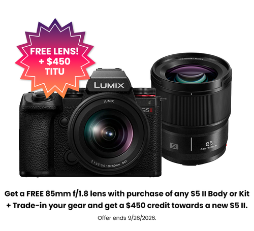 LUMIX S5 II Mirrorless Camera with 20-60mm Lens