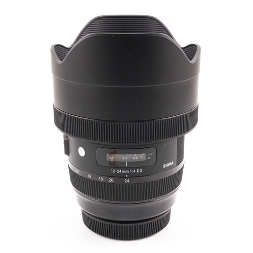 Used Sigma 12-24mm f/4 DG Art Lens for Canon EF (EX+)