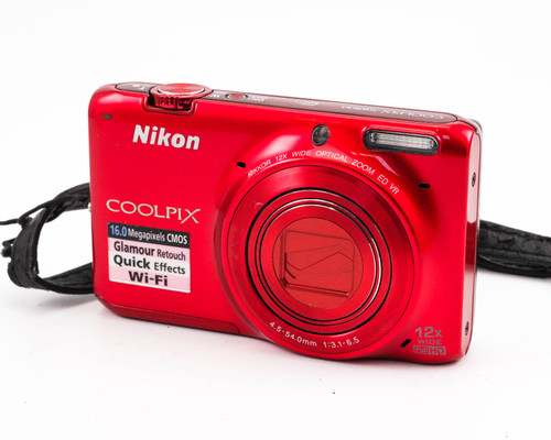 Used Nikon Coolpix S6500 Digital Camera (EX)