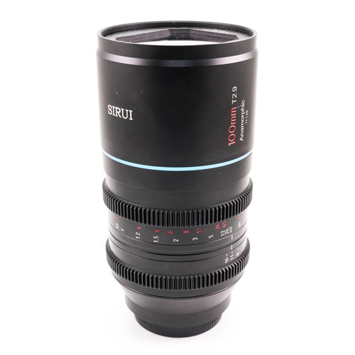 Used Sirui 100mm T2.9 1.6X Full-Frame Anamorphic Lens for Canon RF (EX+)
