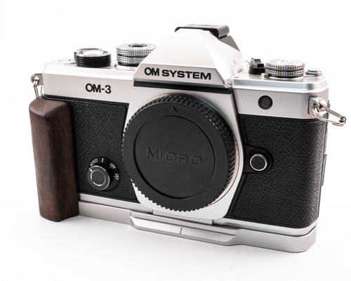 Used OM SYSTEM OM-3 Mirrorless Camera with Camera Grip (EX+)