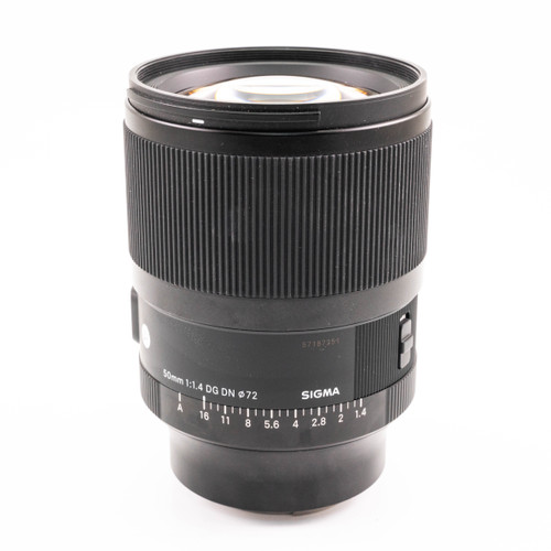 Used Sigma 50mm f/1.4 DG HSM Art Lens for Sony E (EX+)