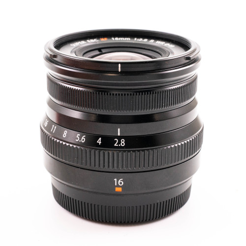 Used FUJIFILM XF 16mm f/2.8 R WR Lens (EX+)