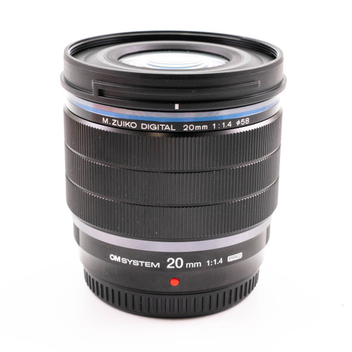 Used OM SYSTEM M.Zuiko Digital ED 20mm F1.4 PRO (EX+)
