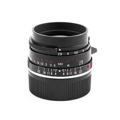 Used Voightlander 28mm f/2.8 Color-Skopar Lens for Leica M (EX+)