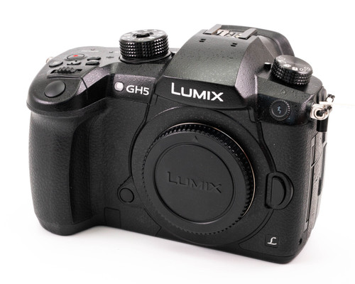 Used Panasonic Lumix DC-GH5 Mirrorless Micro Four Thirds Digital Camera Body (EX+)
