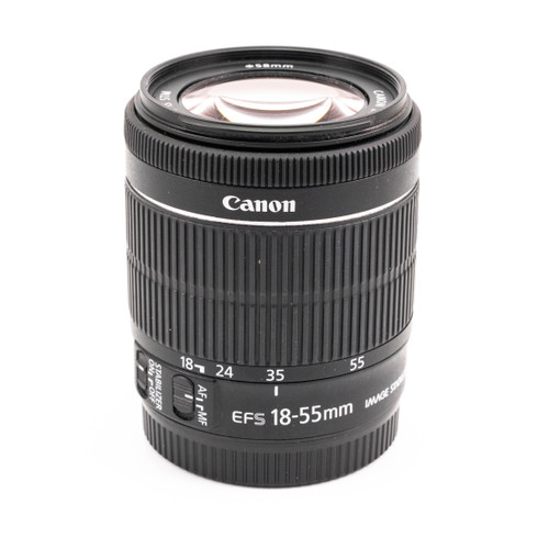 Used Canon EF-S 18-55mm f/3.5-5.6 IS STM Lens (EX)