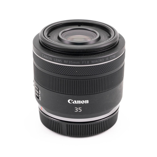 Used Canon RF 35mm f/1.8 IS Macro STM Lens (EX+)