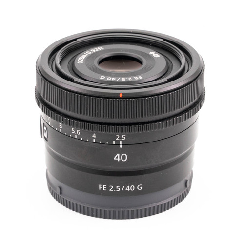 Used Sony FE 40mm f/2.5 G Lens (EX+)