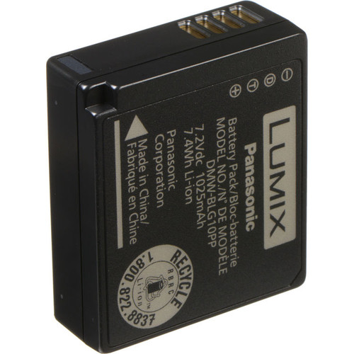 Panasonic DMW-BLG10 Li-ion Battery for Select LUMIX Cameras (7.2V, 1025mAh)