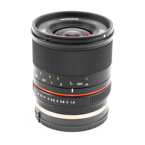 Used Rokinon 21mm f/1.4 Lens for Sony E (EX+)
